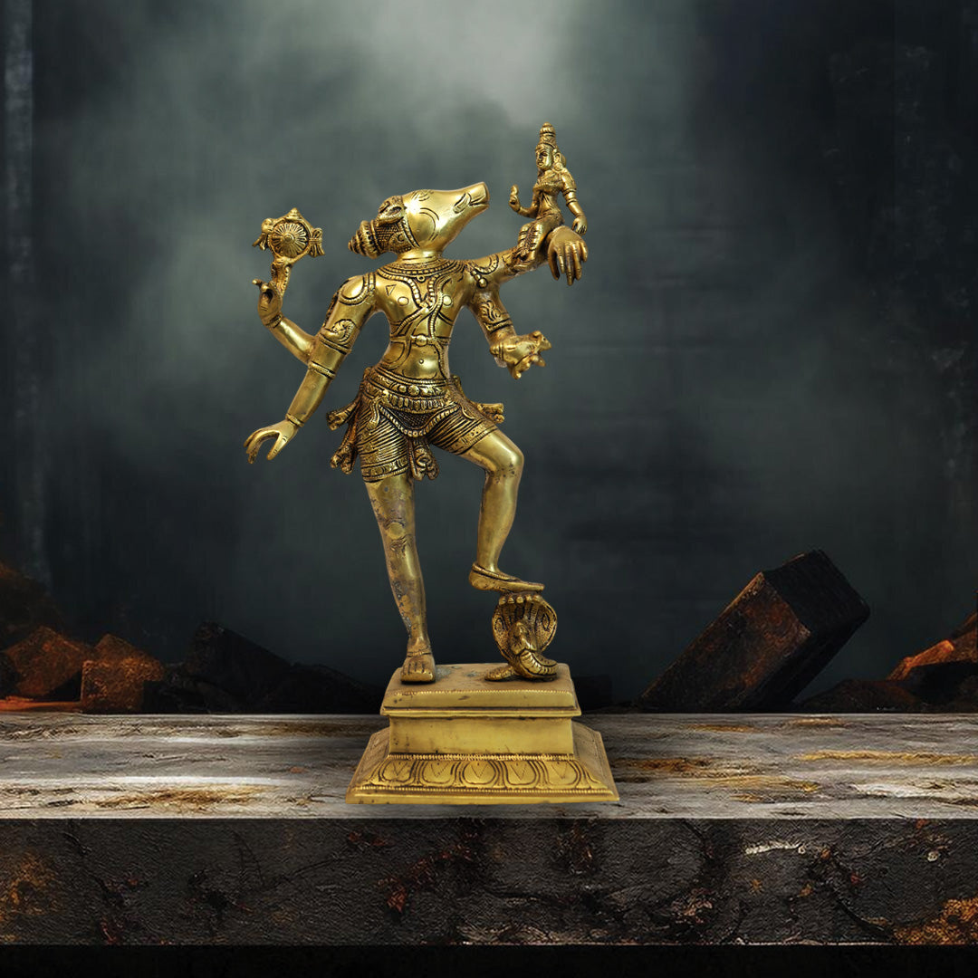 Premium Brass Garuda Idol